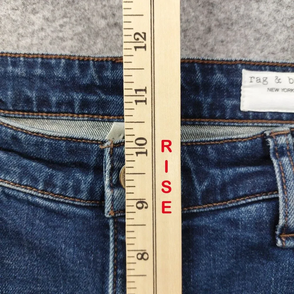 Rag & Bone Cate Skinny Jeans Men's 32 Chelsea Dark Wash Stretch Denim